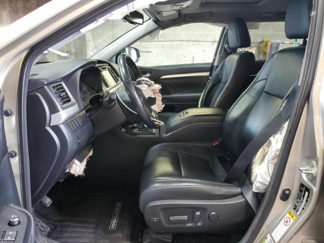  TOYOTA HIGHLANDER 2015 Kremowy