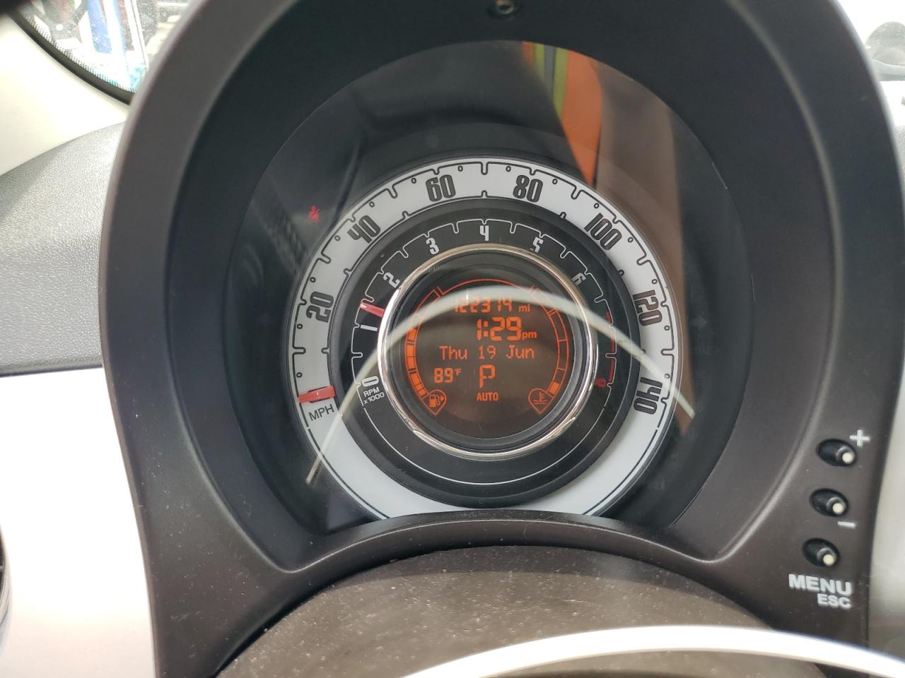 2012 Fiat 500 Lounge VIN: 3C3CFFER5CT126985 Lot: 61528825