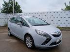 2013 VAUXHALL ZAFIRA TOU for sale at Copart CHESTER