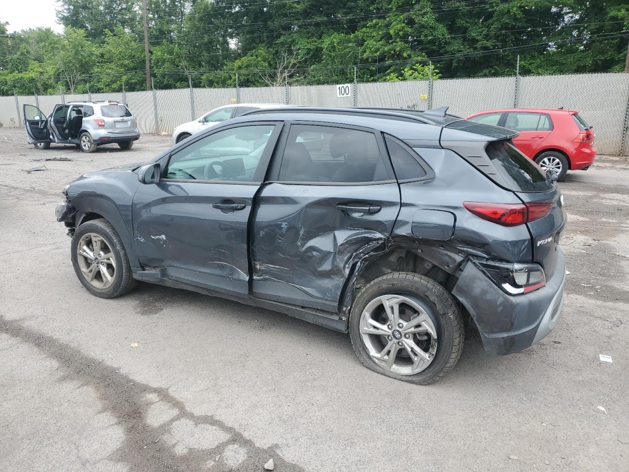 2022 Hyundai Kona Sel VIN: KM8K6CABXNU782568 Lot: 61814915