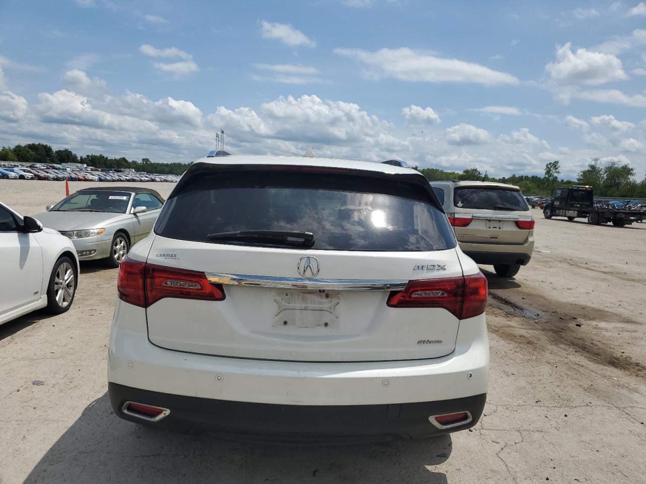 2016 Acura Mdx Advance VIN: 5FRYD4H99GB061178 Lot: 62938205