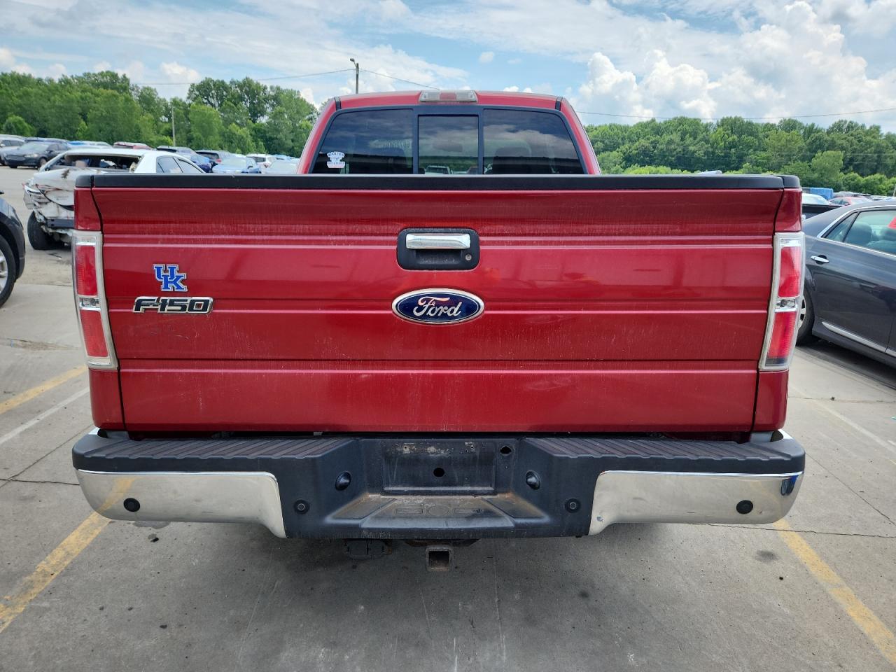 2009 Ford F150 Super Cab VIN: 1FTRX12849FA81638 Lot: 60725095