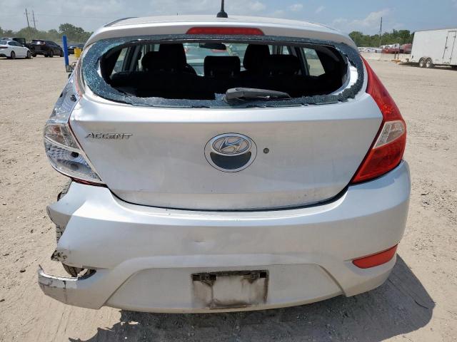  HYUNDAI ACCENT 2014 Серебристый