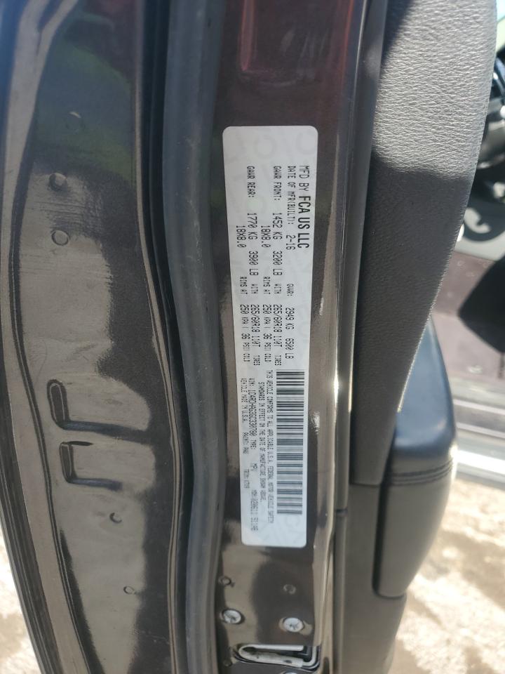 2016 Dodge Durango Sxt VIN: 1C4RDHAG3GC330780 Lot: 62606665