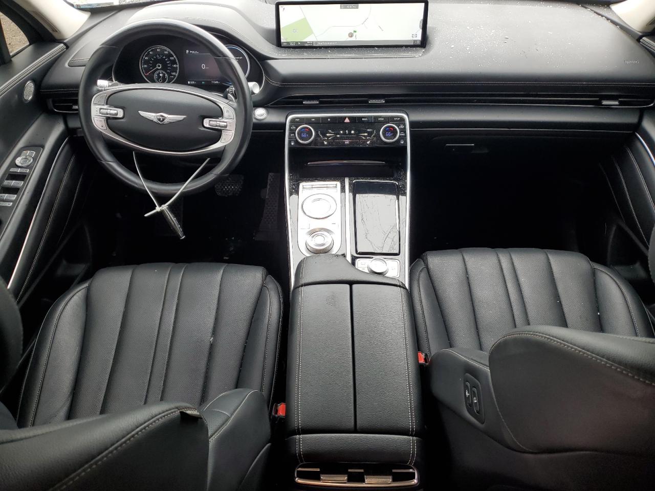 2021 Genesis Gv80 Base VIN: KMUHB4SB2MU046301 Lot: 59411555