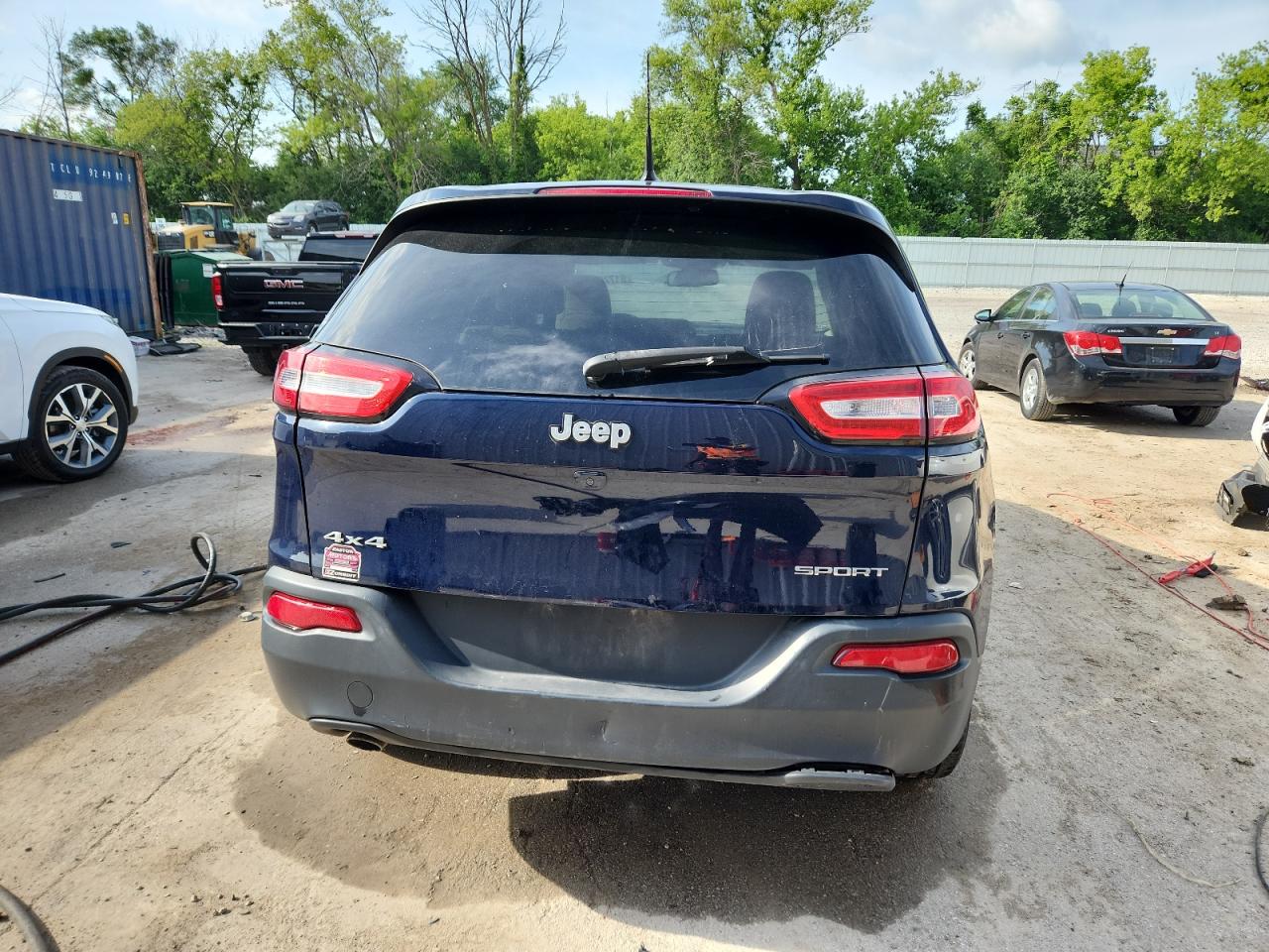 2016 Jeep Cherokee Sport VIN: 1C4PJMAB4GW337362 Lot: 61729415