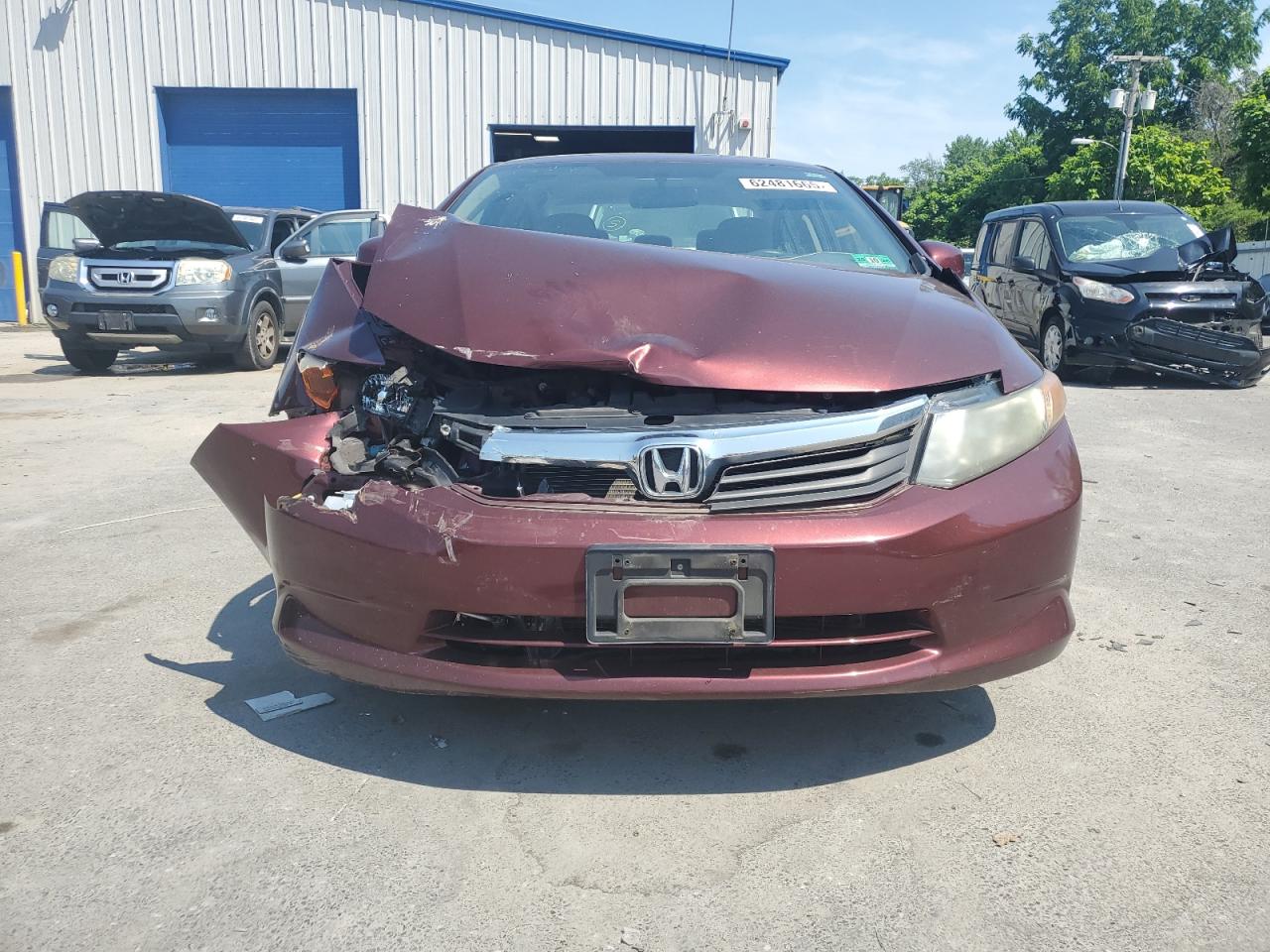 HONDA CIVIC 2012 VIN 19XFB2F52CE377332 zdjęcie 5