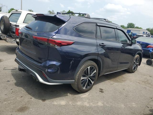  TOYOTA HIGHLANDER 2021 Granatowy
