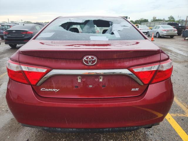  TOYOTA CAMRY 2015 Red