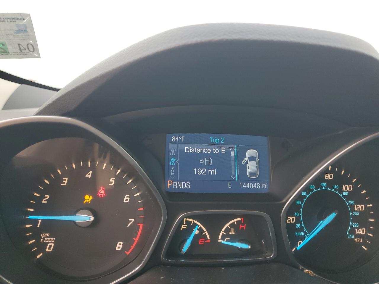 2014 Ford Escape S VIN: 1FMCU0F76EUB39194 Lot: 62880285