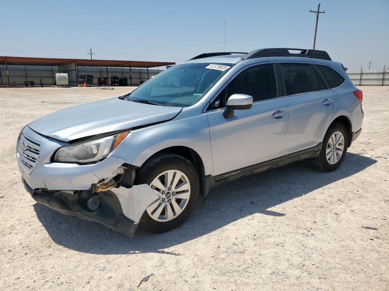 2015 Subaru Outback 2.5I Premium продається в Andrews, TX - Front End