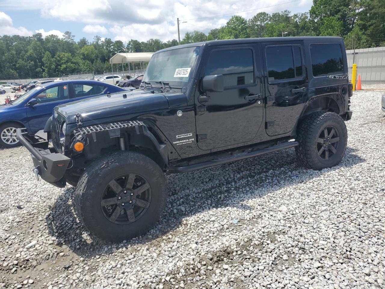 2017 Jeep Wrangler Unlimited Sport for Sale in Ellenwood, GA - Rear End