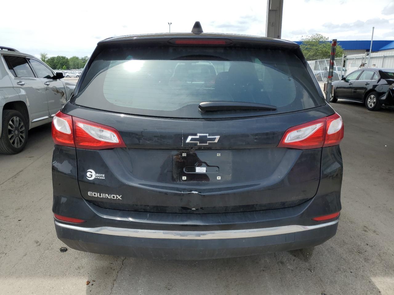 2018 Chevrolet Equinox Ls VIN: 3GNAXHEV1JL383400 Lot: 61842015