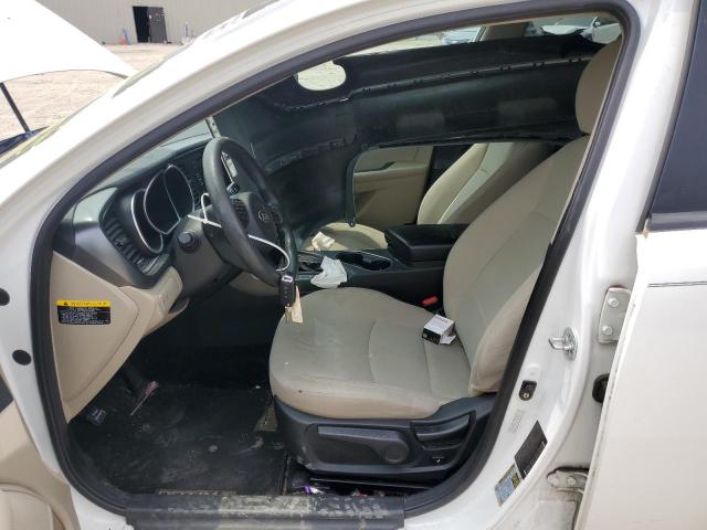  KIA OPTIMA 2015 White