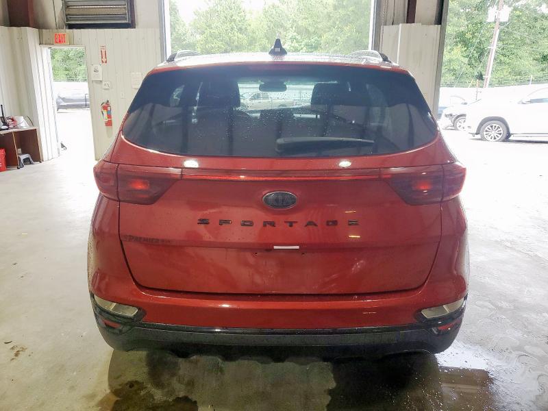  KIA SPORTAGE 2022 Красный