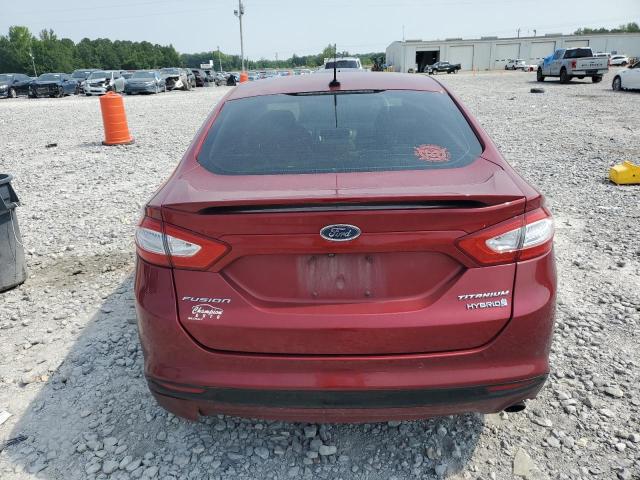  FORD FUSION 2016 Red