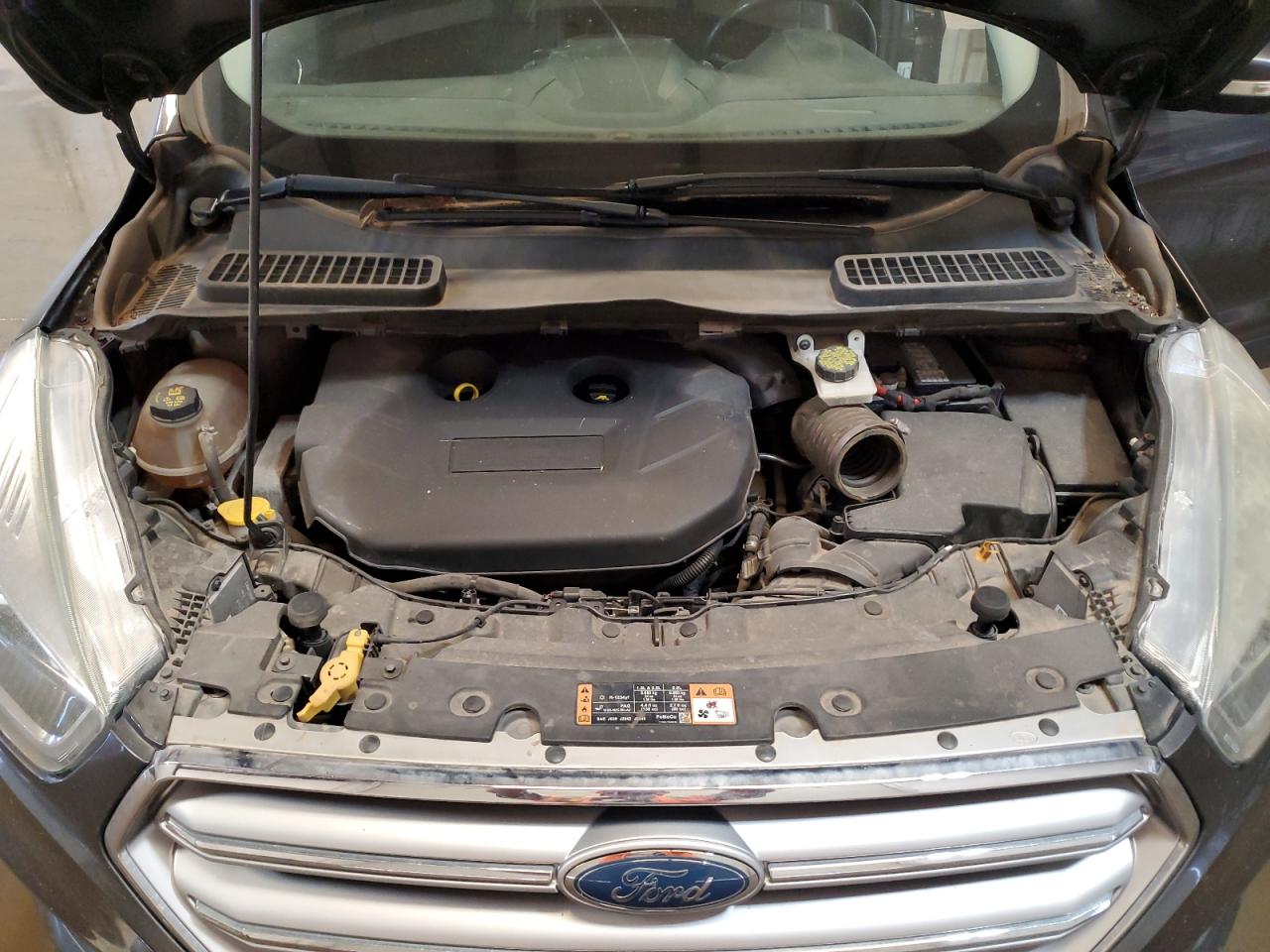 2017 Ford Escape Titanium VIN: 1FMCU9J94HUB28552 Lot: 58414455