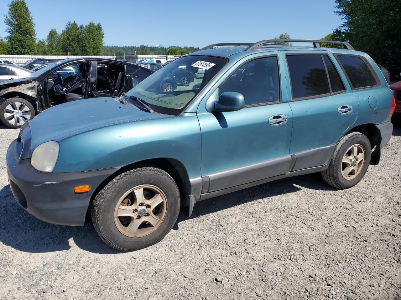 2003 Hyundai Santa Fe Gls на продаже в Arlington, WA - Minor Dent/Scratches