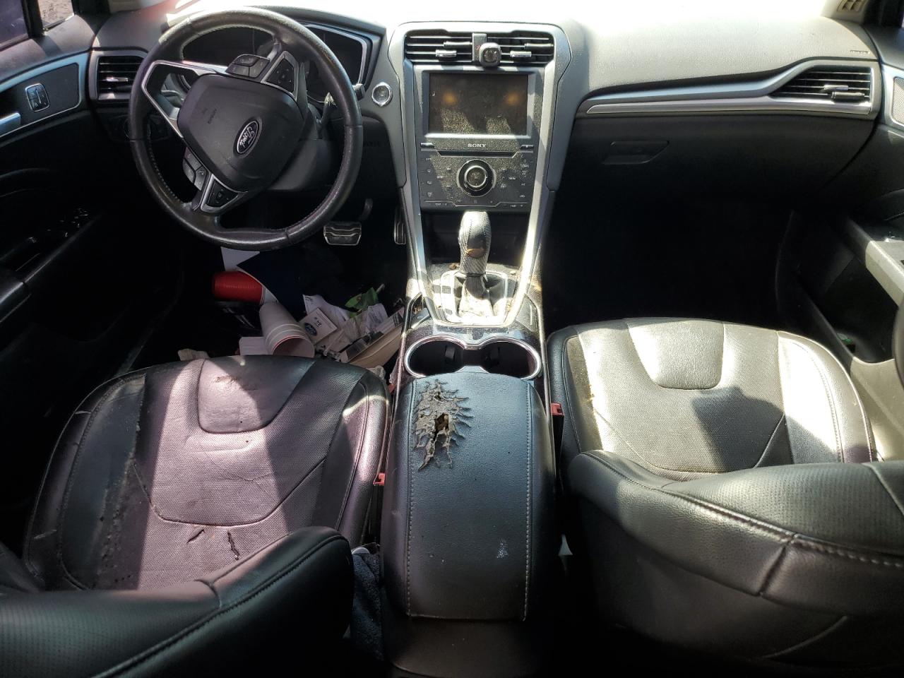 2014 Ford Fusion Titanium Hev VIN: 3FA6P0RU3ER218281 Lot: 61682955