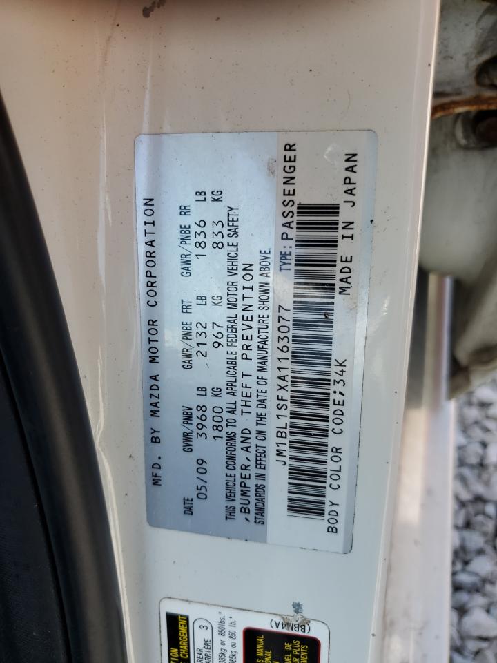 2010 Mazda 3 I VIN: JM1BL1SFXA1163077 Lot: 62155715