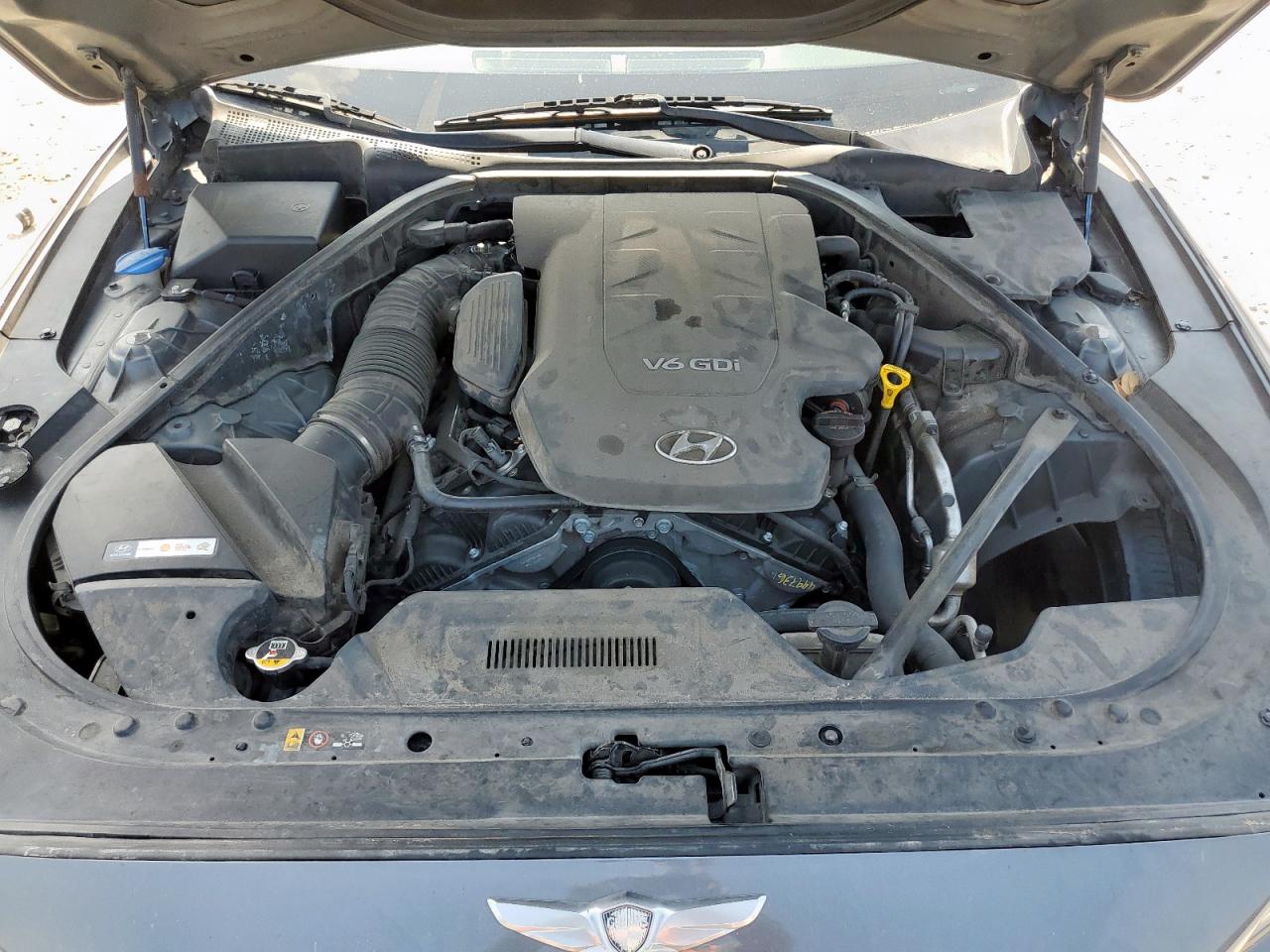 2015 Hyundai Genesis 3.8L VIN: KMHGN4JE8FU071896 Lot: 59482235