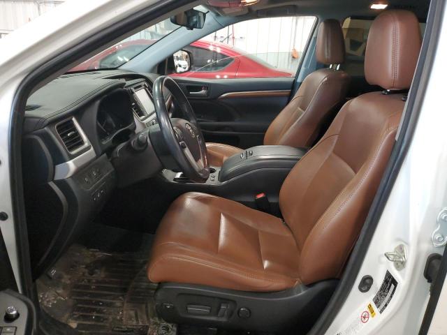  TOYOTA HIGHLANDER 2018 Biały