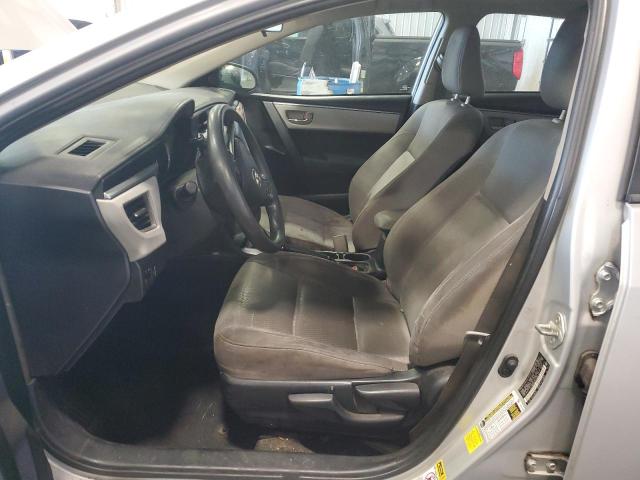 TOYOTA COROLLA 2015 Srebrny