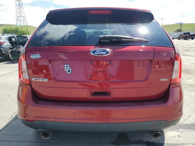  FORD EDGE 2014 Czerwony