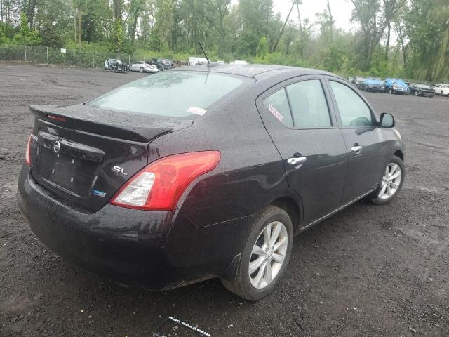  NISSAN VERSA 2014 Black