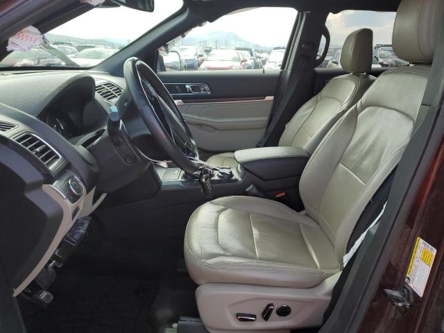  FORD EXPLORER 2018 Бордовый