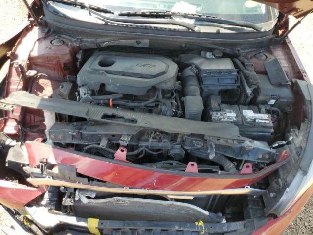  HYUNDAI SONATA 2016 Czerwony