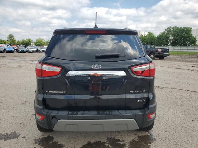  FORD ECOSPORT 2018 Black