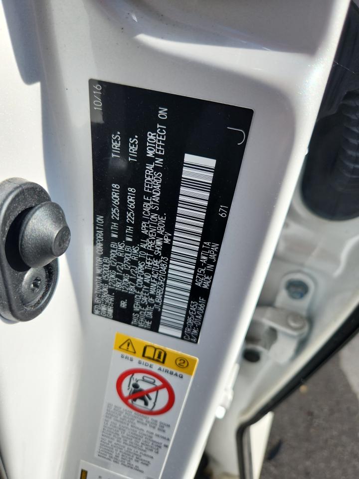 2017 Lexus Nx 200T Base VIN: JTJBARBZ3H2104873 Lot: 61271175