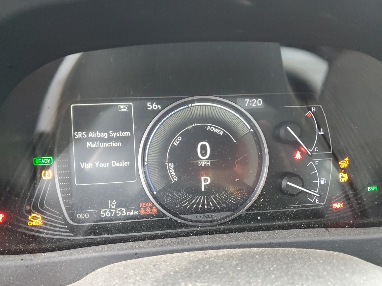 2019 Lexus Ux 250H VIN: JTHU9JBH7K2008831 Lot: 60898165
