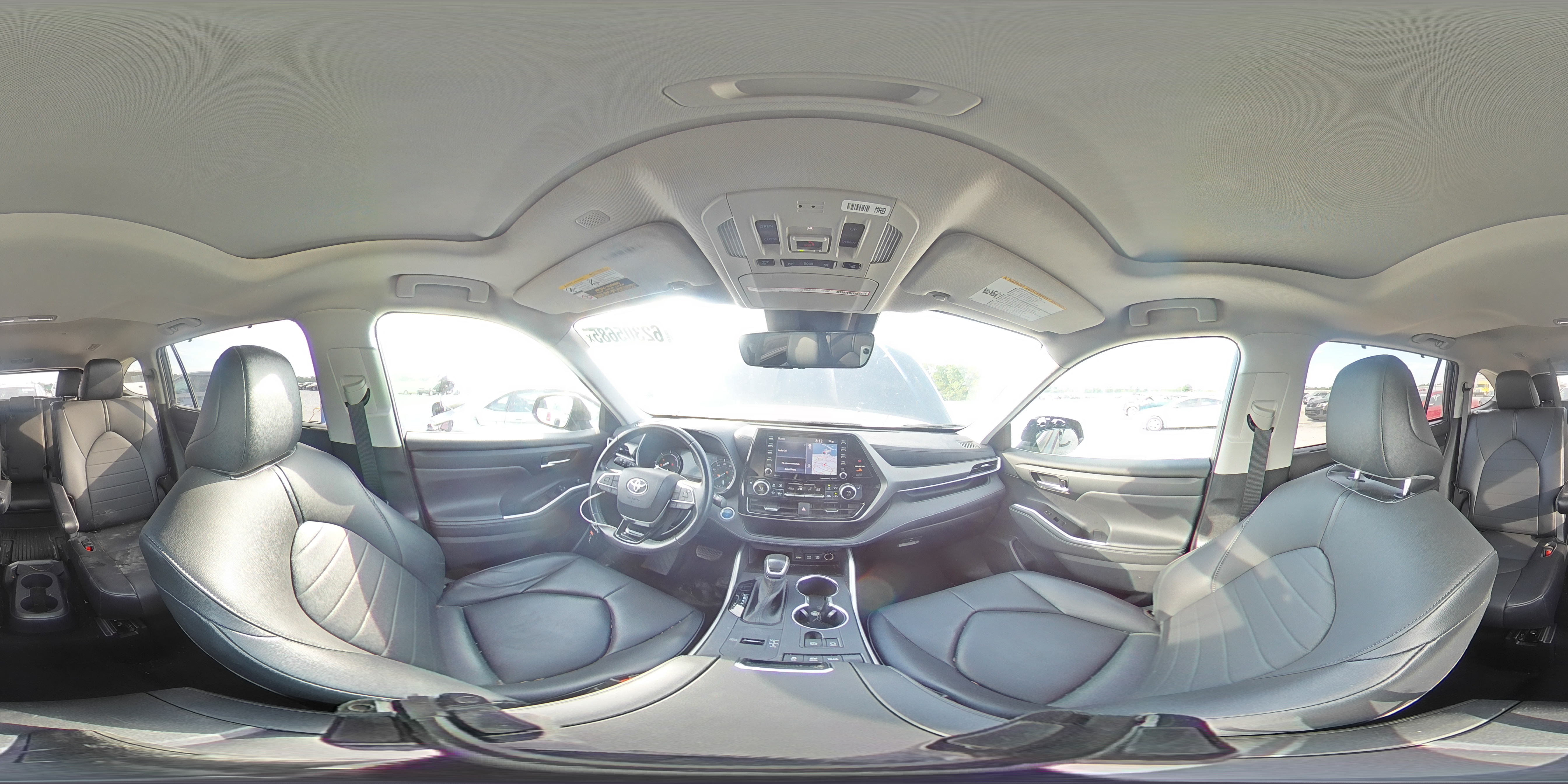 2021 Toyota Highlander Hybrid Xle VIN: 5TDHBRCH9MS039580 Lot: 62305685