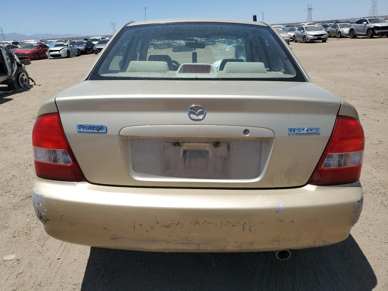 2001 Mazda Protege Dx VIN: JM1BJ222610478103 Lot: 61644785