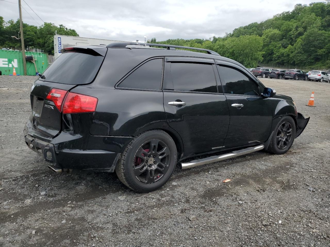 ACURA MDX 2007 VIN 2HNYD28357H531471 zdjęcie 3