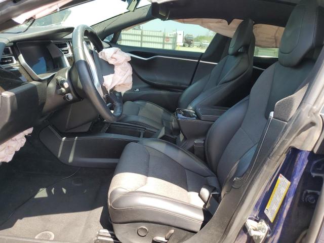  TESLA MODEL S 2017 Granatowy