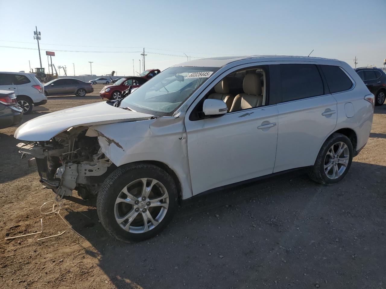2014 Mitsubishi Outlander Gt for Sale in Greenwood, NE - Front End