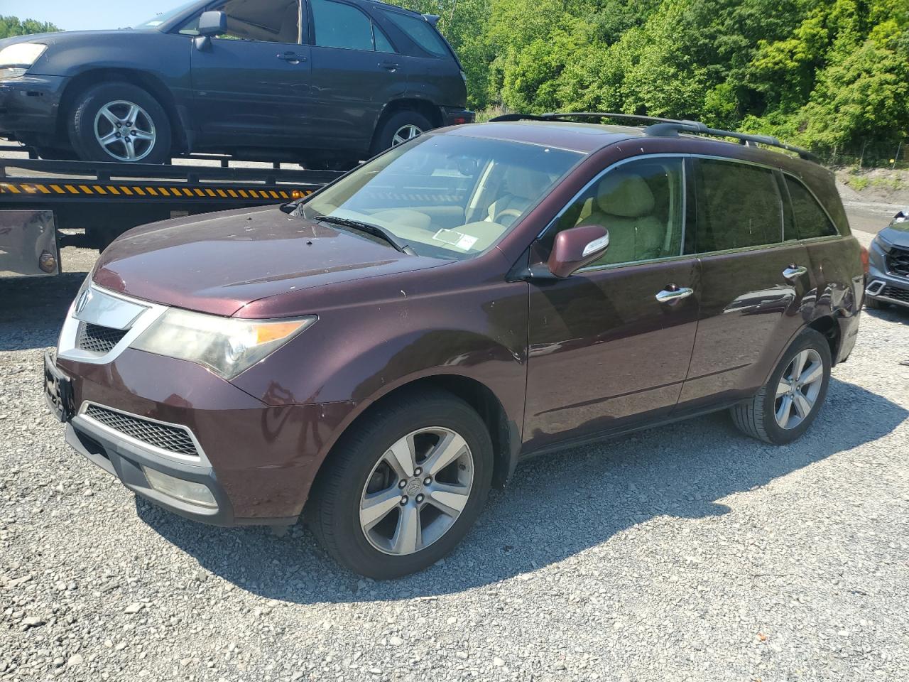 2013 Acura Mdx Technology იყიდება Marlboro-ში, NY - Rear End