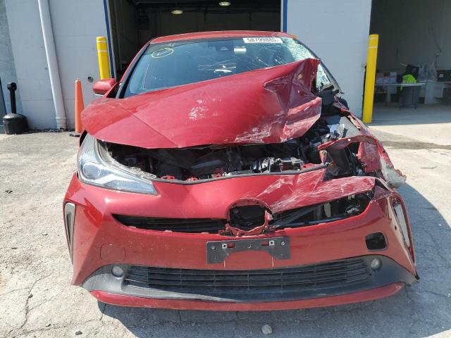  TOYOTA PRIUS 2019 Czerwony