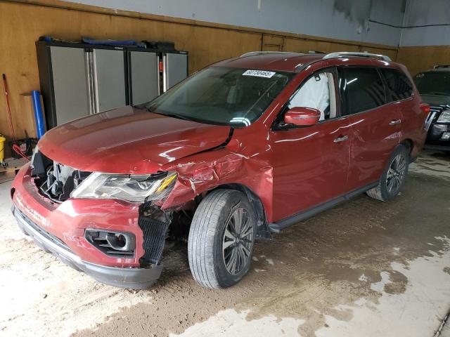 NISSAN PATHFINDER 2017 Бургунди