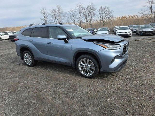  TOYOTA HIGHLANDER 2022 Синий