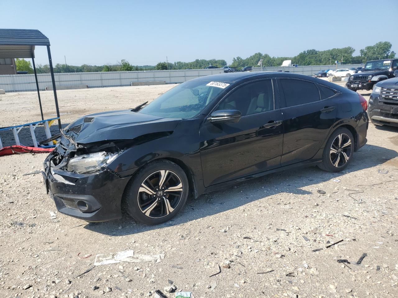 2017 Honda Civic Touring за продажба в Kansas City, KS - Front End