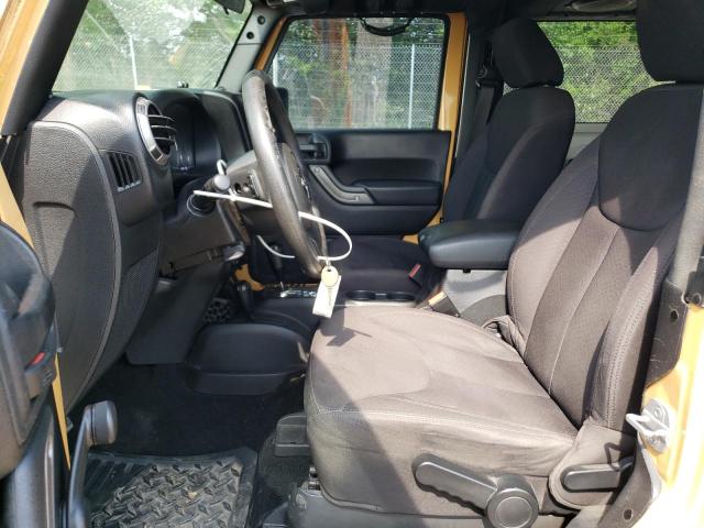  JEEP WRANGLER 2013 Żółty