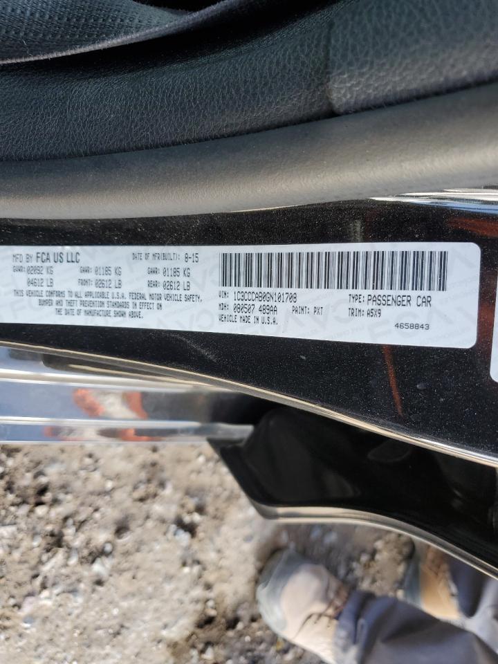 2016 Chrysler 200 Limited VIN: 1C3CCCAB0GN101708 Lot: 61060705