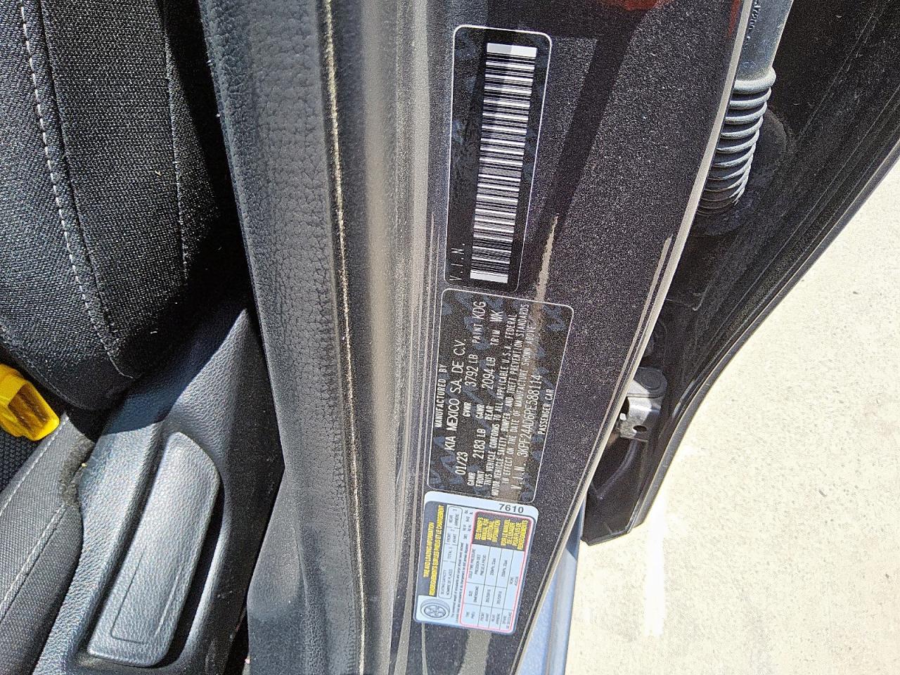 KIA FORTE 2023 VIN 3KPF24AD6PE588114 photo 12