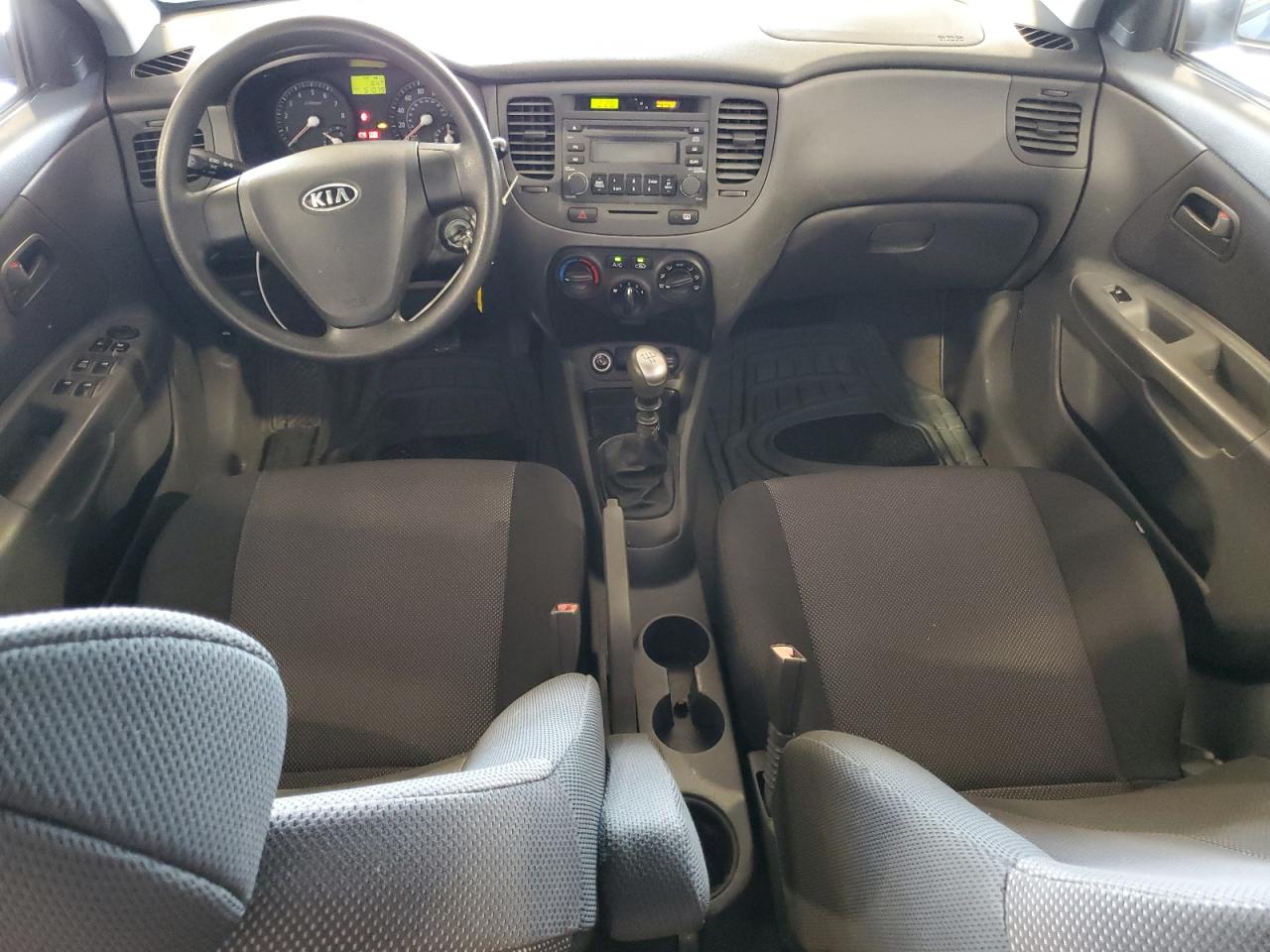 2007 Kia Rio Base VIN: KNADE123576256283 Lot: 61953815