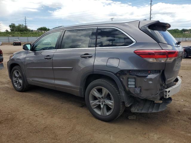  TOYOTA HIGHLANDER 2017 Серый
