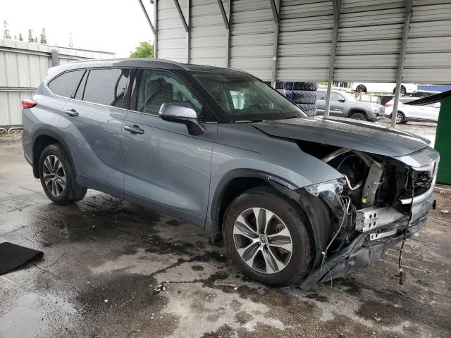  TOYOTA HIGHLANDER 2022 Srebrny